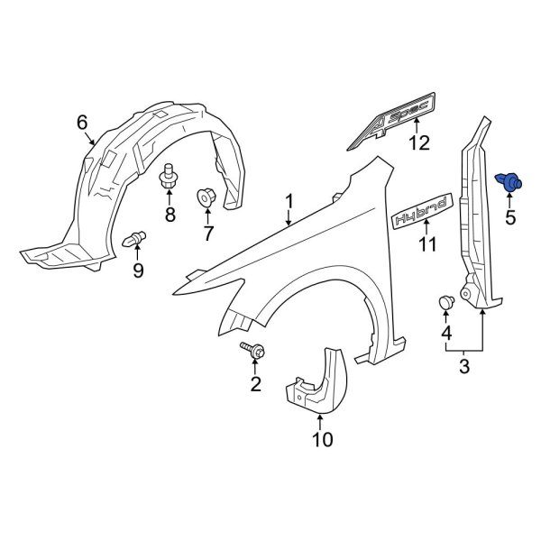 Fender Insulator Clip