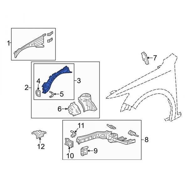 Fender Rail Reinforcement