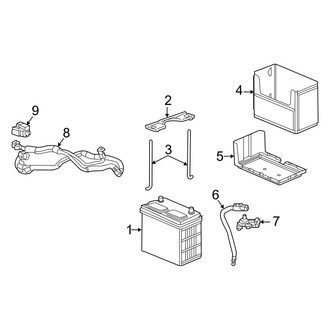 Acura OE - Electrical - Battery (Conventional)
