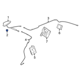 Acura OE - Radio Antenna Mast Nut