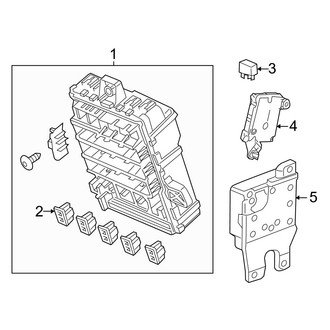 Acura OE - Electrical Components (Cabin Compartment)