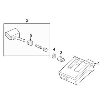 Acura OE - Electrical - Tire Pressure Monitor Components (Base)