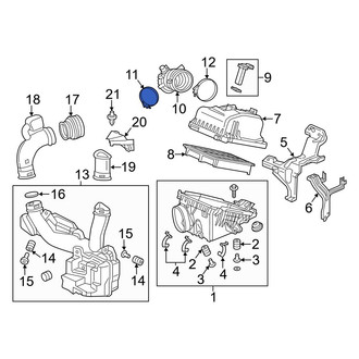 Acura OE - Engine Air Duct Clamp