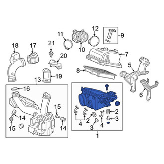Acura OE - Lower Air Filter Housing