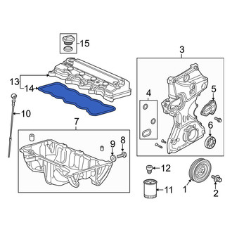 Acura OE - Engine Valve Cover Gasket
