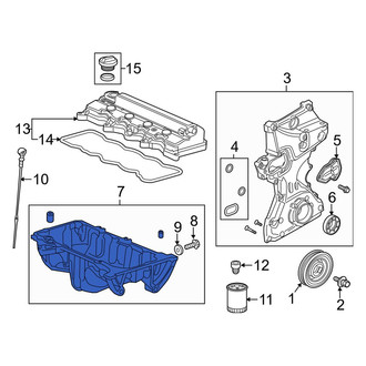 Acura OE - Engine Oil Pan