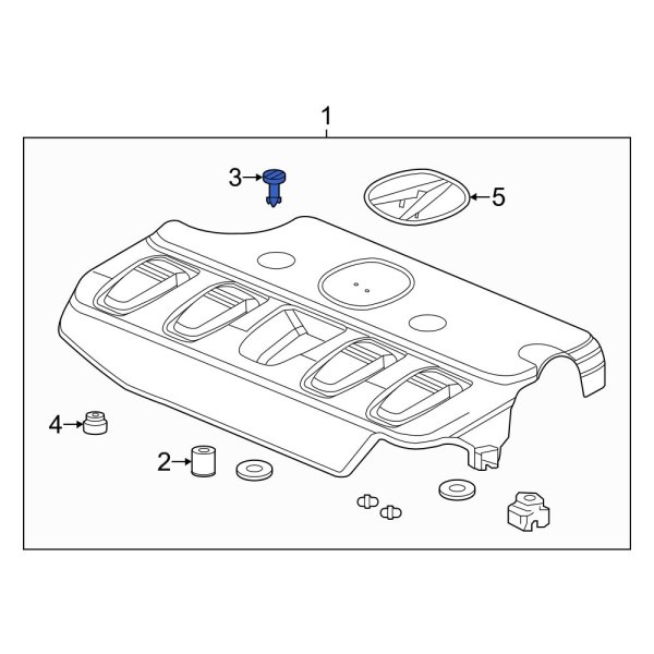 Engine Cover Stud