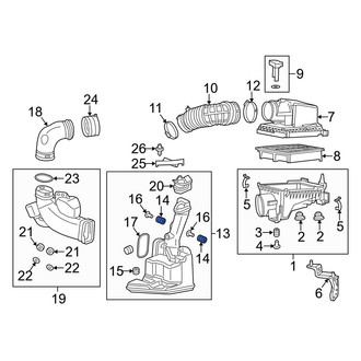 Acura OE - Engine Air Intake Resonator Insulator