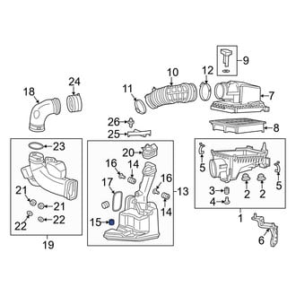 Acura OE - Engine Air Intake Resonator Insulator