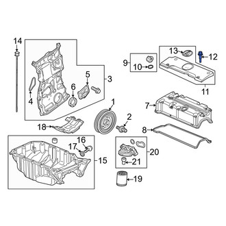 Acura OE - Engine Cover Bolt