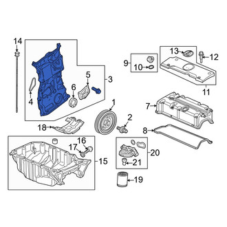 Acura OE - Engine Timing Cover