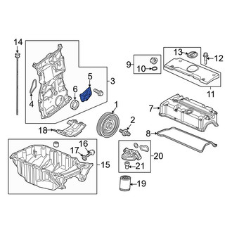 Acura OE - Engine Timing Cover