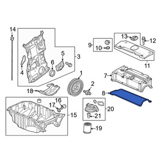 Acura OE - Engine Valve Cover Gasket