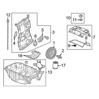 Acura OE - Engine Valve Cover Washer Seal