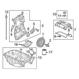 Acura OE - Engine / Transaxle - Engine Parts (2.4L)