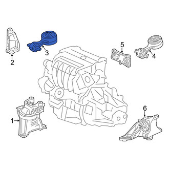 Acura OE - Upper Engine Torque Strut