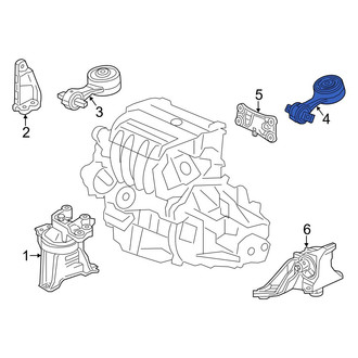 Acura OE - Lower Engine Torque Strut