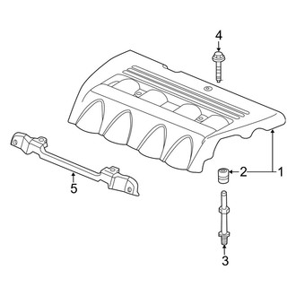 Acura OE - Engine / Transaxle - Engine Appearance Cover (2.4L)