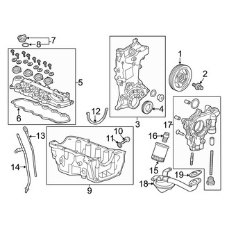 Acura OE - Engine / Transaxle - Engine Parts (FULL HYBRID EV-GAS (FHEV))