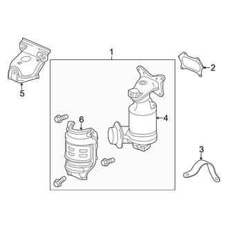 Acura OE - Exhaust System - Manifold