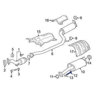 Acura OE - Front Exhaust Bolt