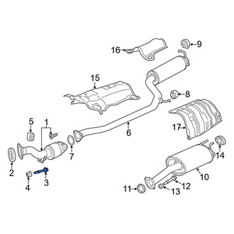 Acura OE - Front Exhaust Bolt