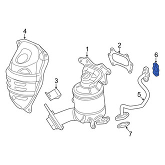 Acura OE - Upper Exhaust Gas Recirculation (EGR) Tube Gasket