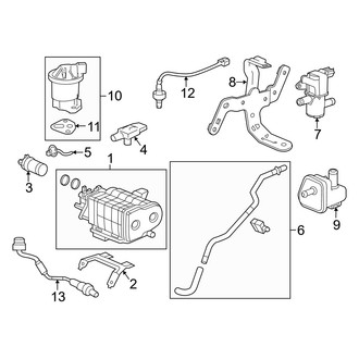 Acura OE - Emission System - Emission Components (FULL HYBRID EV-GAS (FHEV))