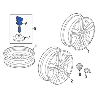 Acura OE - Spare Tire Stud