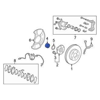 Acura OE - Front Wheel Bearing