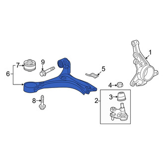 Acura OE - Front Left Suspension Control Arm