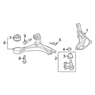 Acura OE - Front Suspension - Suspension Components