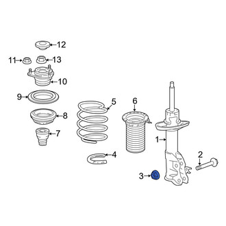 Acura OE - Suspension Strut Nut