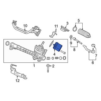 Acura OE - Power Steering Assist Motor