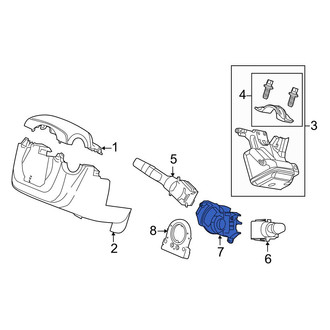 Acura OE - Steering Column Switch Housing