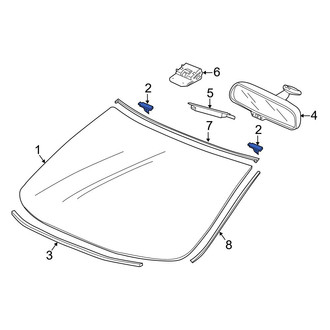 Acura OE - Windshield Clip