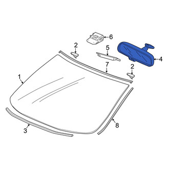 Acura OE - Front Interior Rear View Mirror