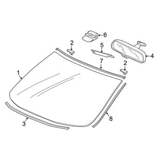 Acura OE - Windshield - Glass