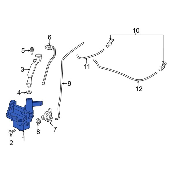 Washer Fluid Reservoir