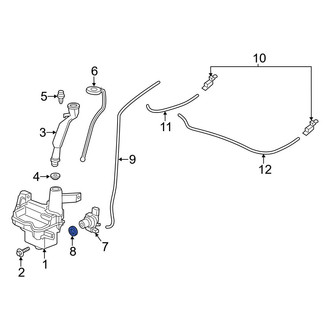 Acura OE - Windshield Washer Pump Grommet