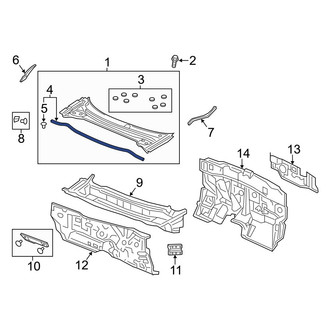 Acura OE - Front Hood Seal