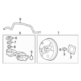 Acura OE - Cowl - Components on Dash Panel (Base)