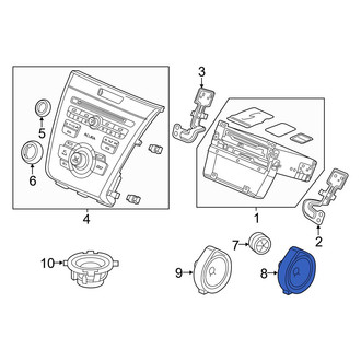 Acura OE - Rear Speaker