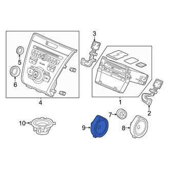Acura OE - Rear Speaker