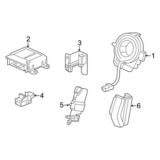 Acura OE - Restraint Systems - Air Bag Components (Modules & Sensors)