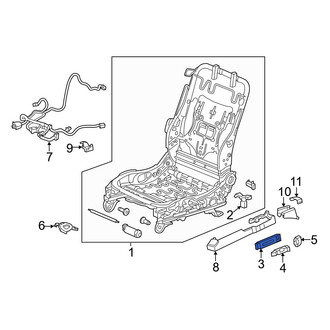 Acura OE - Front Left Power Seat Switch