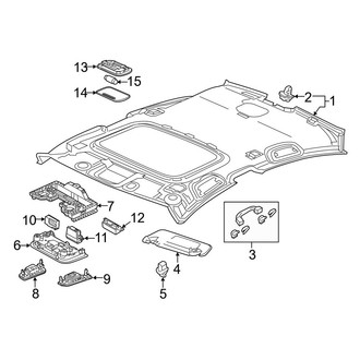 Acura OE - Roof - Interior Trim