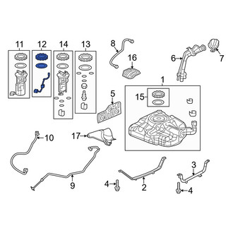 Acura OE - Fuel Tank Sending Unit