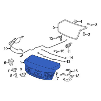 Acura OE - Rear Deck Lid