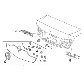 Acura OE - Trunk Lid - Exterior Trim
